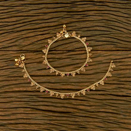 Antique Classic Payal With Gold Plating