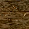 Antique Plain Gold Payal With Gold Plating