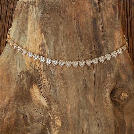 Antique Mother Of Pearl Belt With Gold Plating