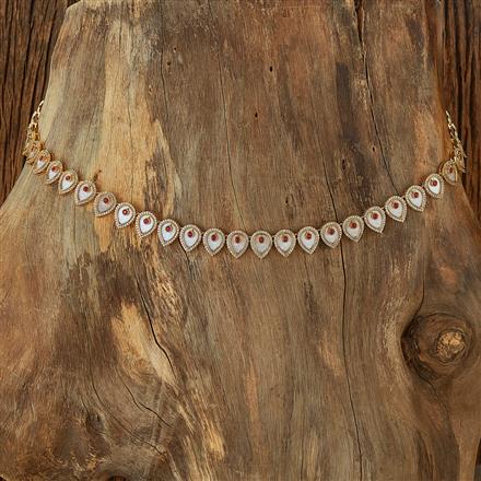 Antique Mother Of Pearl Belt With Gold Plating