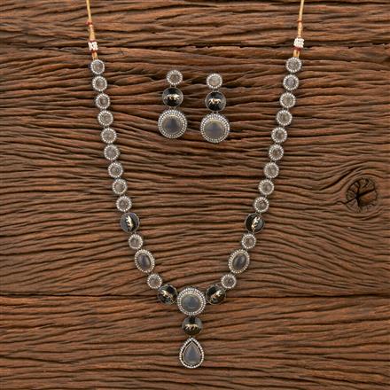 Antique Classic Necklace With Black Plating