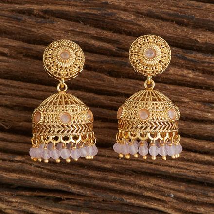 Antique Jhumki With Gold Plating
