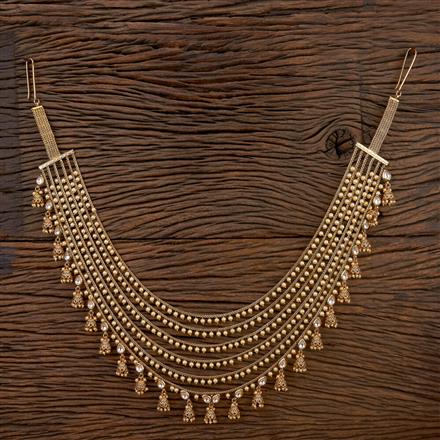 Antique Moti Belt With Gold Plating