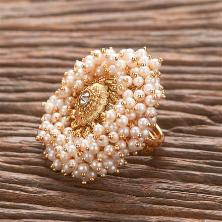 Antique Adjustable Ring With Gold Plating
