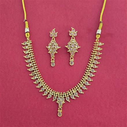 Antique Delicate Necklace With Gold Plating