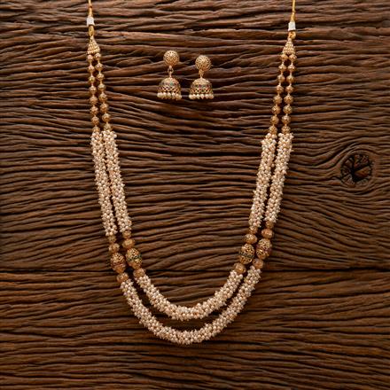 Antique Mala Necklace With Gold Plating