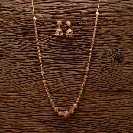 Antique Mala Necklace With Gold Plating