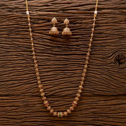 Antique Mala Necklace With Gold Plating