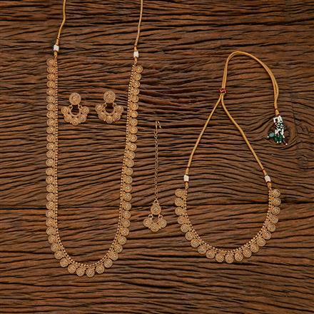 Antique Combo Necklace Set With Gold Plating