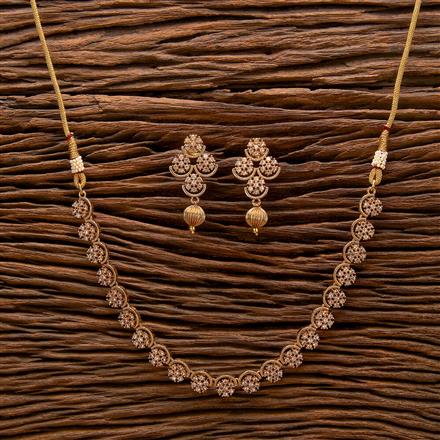 Antique Classic Necklace With Gold Plating