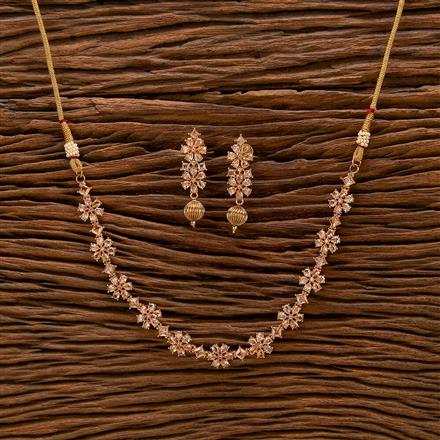 Antique Classic Necklace With Gold Plating