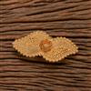 Antique Plain Gold Hair Clip With Gold Plating
