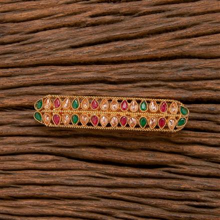 Antique Classic Hair Clip With Gold Plating