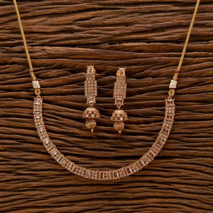 Antique Classic Necklace With Gold Plating