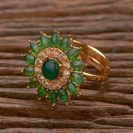 Antique Adjustable Ring With Gold Plating