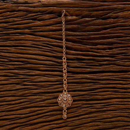 Antique Delicate Tikka With Gold Plating