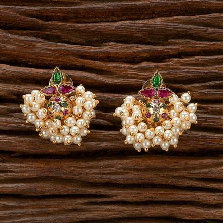 Antique Moti Tops With Gold Plating