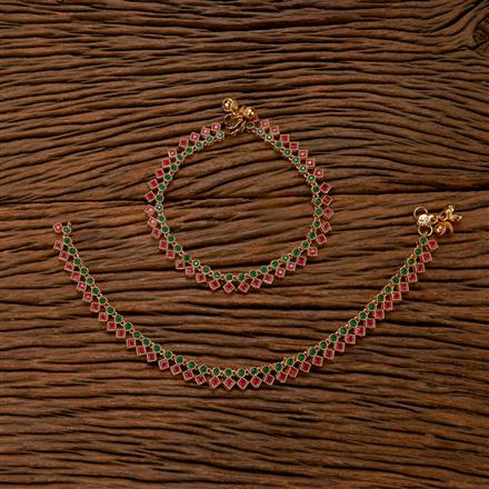 Antique Classic Payal With Gold Plating