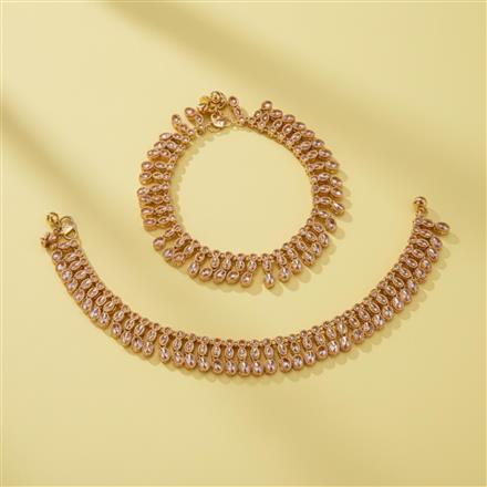 Antique Classic Payal With Gold Plating