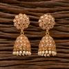 Antique Moti Jhumki With Gold Plating