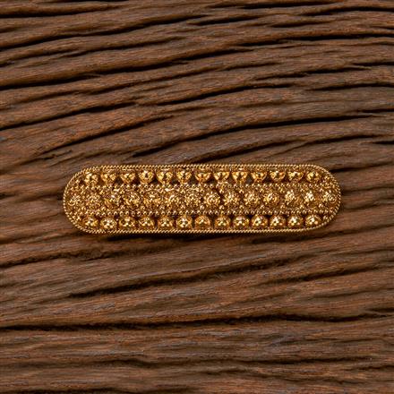 Antique Plain Gold Hair Clip With Gold Plating