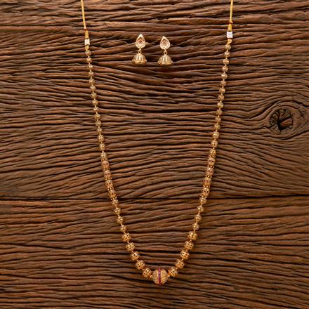 Antique Mala Necklace With Gold Plating