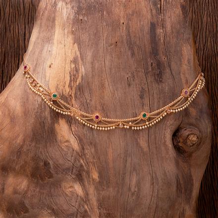 Antique Moti Belt With Gold Plating