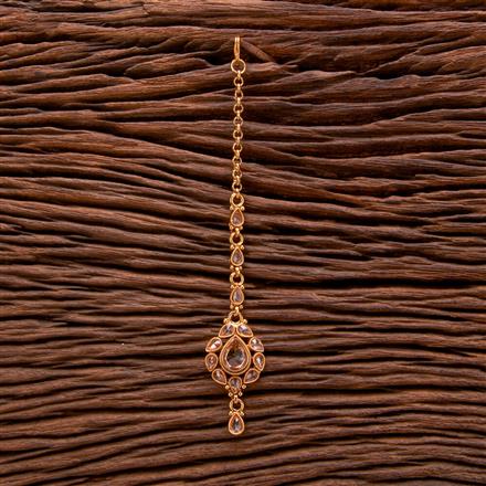 Antique Delicate Tikka With Gold Plating