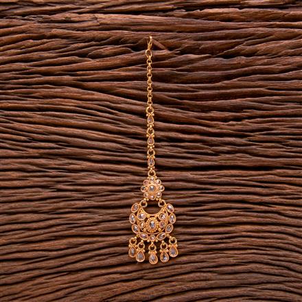 Antique Chand Tikka With Gold Plating