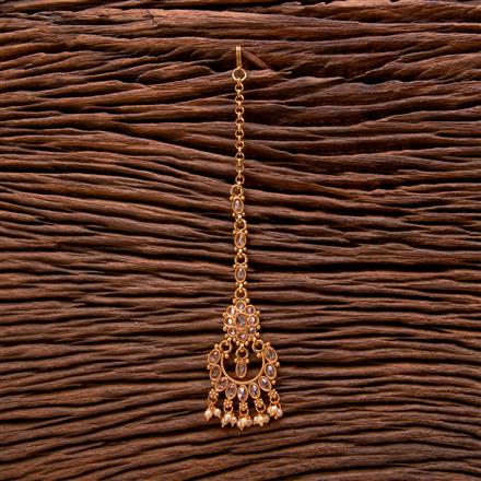 Antique Chand Tikka With Gold Plating