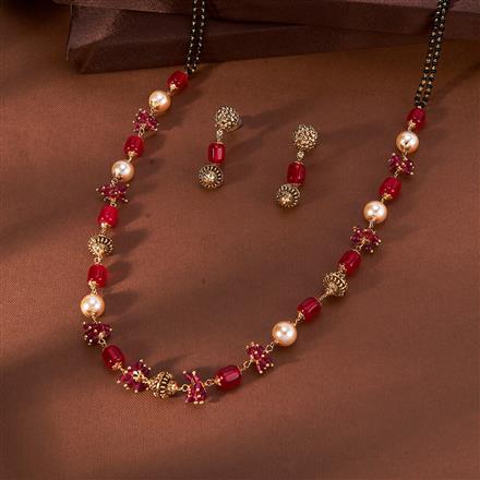 Antique Classic mala necklace With Gold Plating