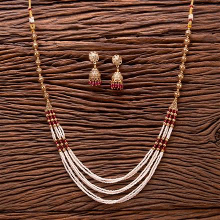 Antique Mala Necklace With Gold Plating