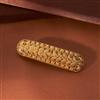 Antique Plain Gold Hair Clip With Gold Plating