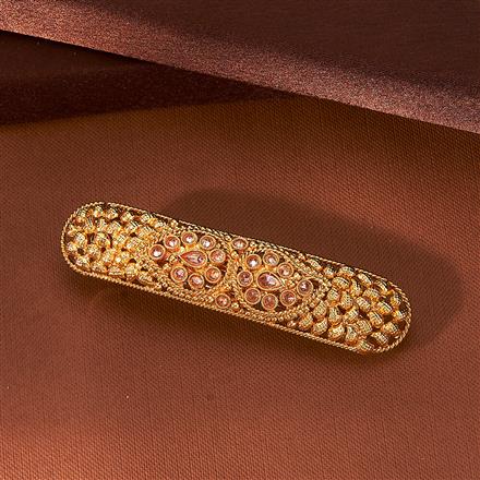 Antique Classic Hair Clip With Gold Plating
