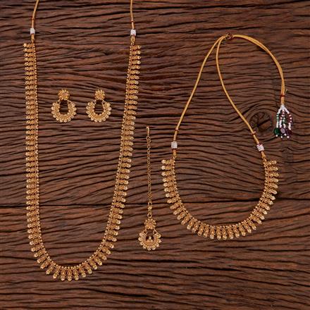 Antique Combo Necklace Set With Gold Plating