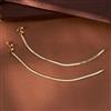 Antique Baby Payal With Gold Plating