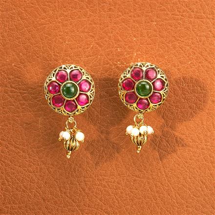 Antique Delicate Tops With Matte Gold Plating