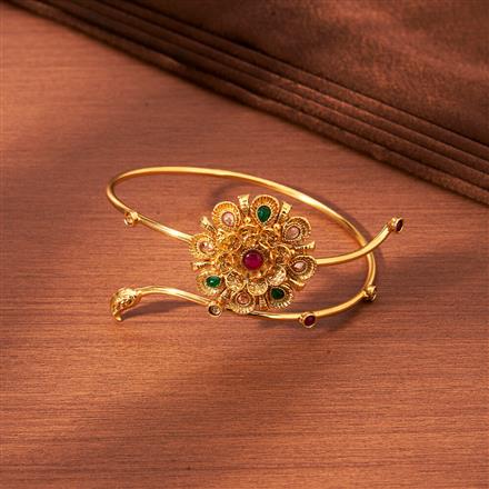 Antique Classic Baju Band With Gold Plating
