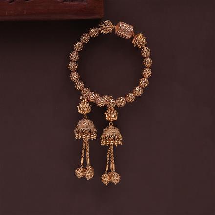 Antique Openable Bracelet With Gold Plating