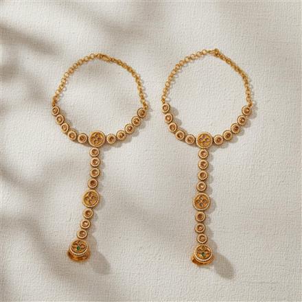 Antique Classic Hath Pan With Gold Plating