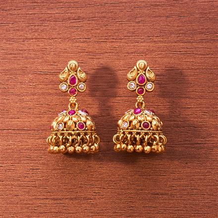 Antique Delicate Earring With Gold Plating