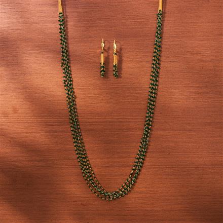 Antique Mala Necklace With Gold Plating