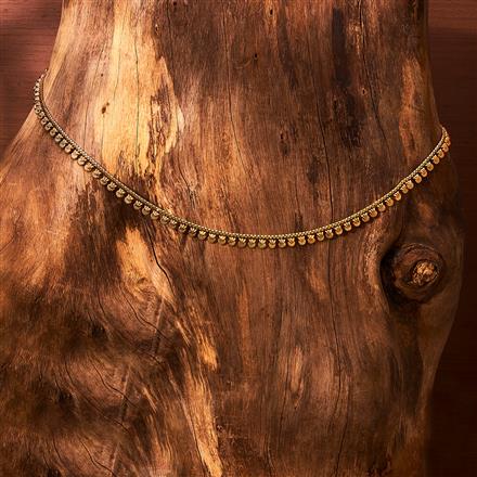 Antique Plain Gold Belt With Gold Plating