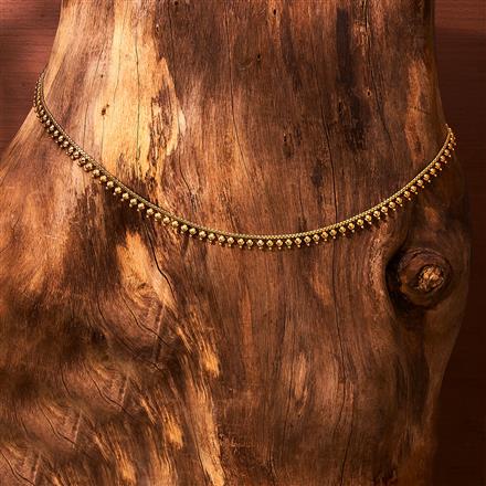 Antique Plain Gold Belt With Gold Plating