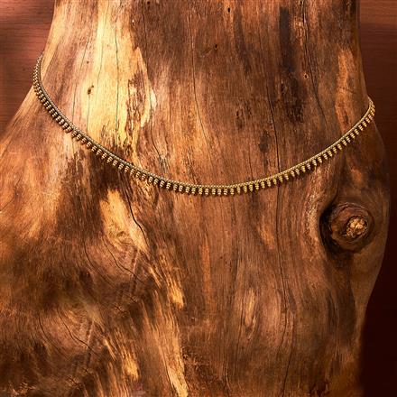 Antique Plain Gold Belt With Gold Plating