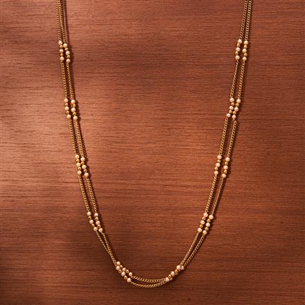 Antique Mala Necklace With Gold Plating