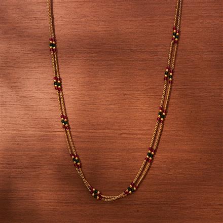 Antique Mala Necklace With Gold Plating