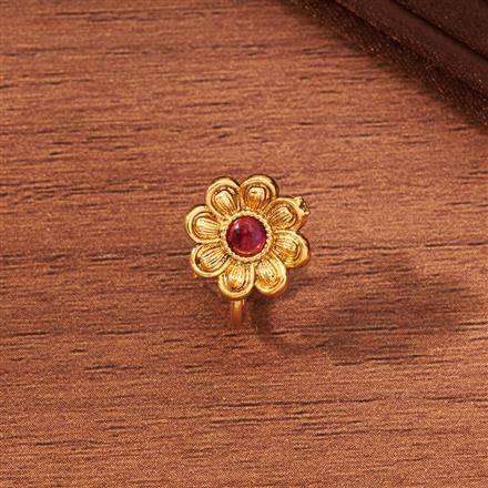 Antique Classic Nose Ring With Gold Plating