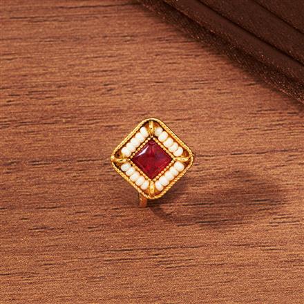 Antique Classic Nose Ring With Gold Plating