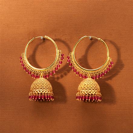 Antique Jhumki With Gold Plating